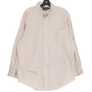 Lauren Ralph Lauren Mens Dress Shirt Button Up Long Sleeve Size 17 32/33 EX